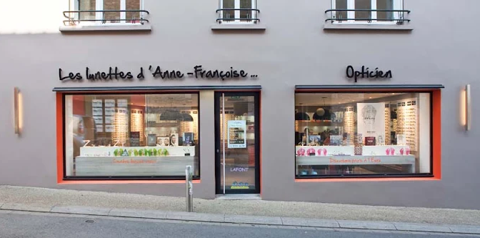 Façade de la boutique Les lunettes d'Anne-Françoise, opticien à Saint-Renan